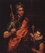 El Greco, ludvig den helige av frankrike